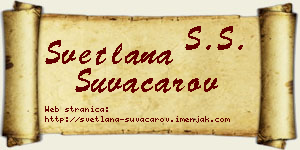 Svetlana Suvačarov vizit kartica